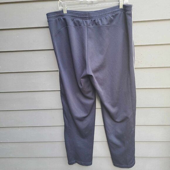 Nike Navy with White Stripe Drawstring Workout Pants size Large - Picture 4 of 9